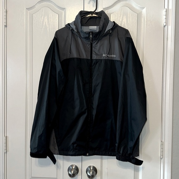 Columbia Windbreaker Rain Jacket Man Size Medium - Picture 1 of 16